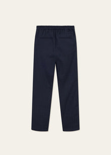 Les Deux Como Herringbone Tapered Drawsring Pants - Mandy