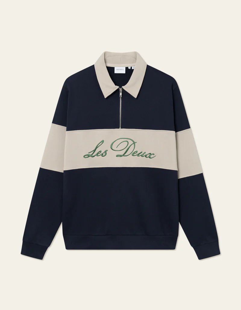 Les Deux Cory Zipper Rugby - Mandy