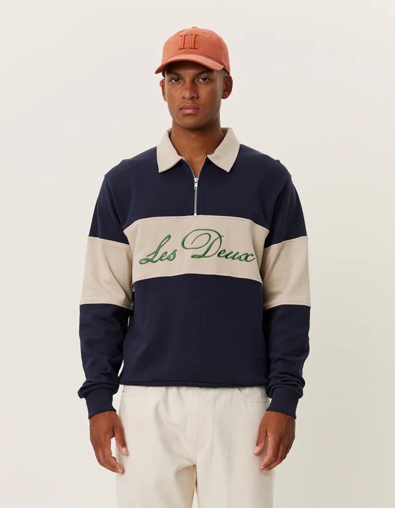 Les Deux Cory Zipper Rugby - Mandy