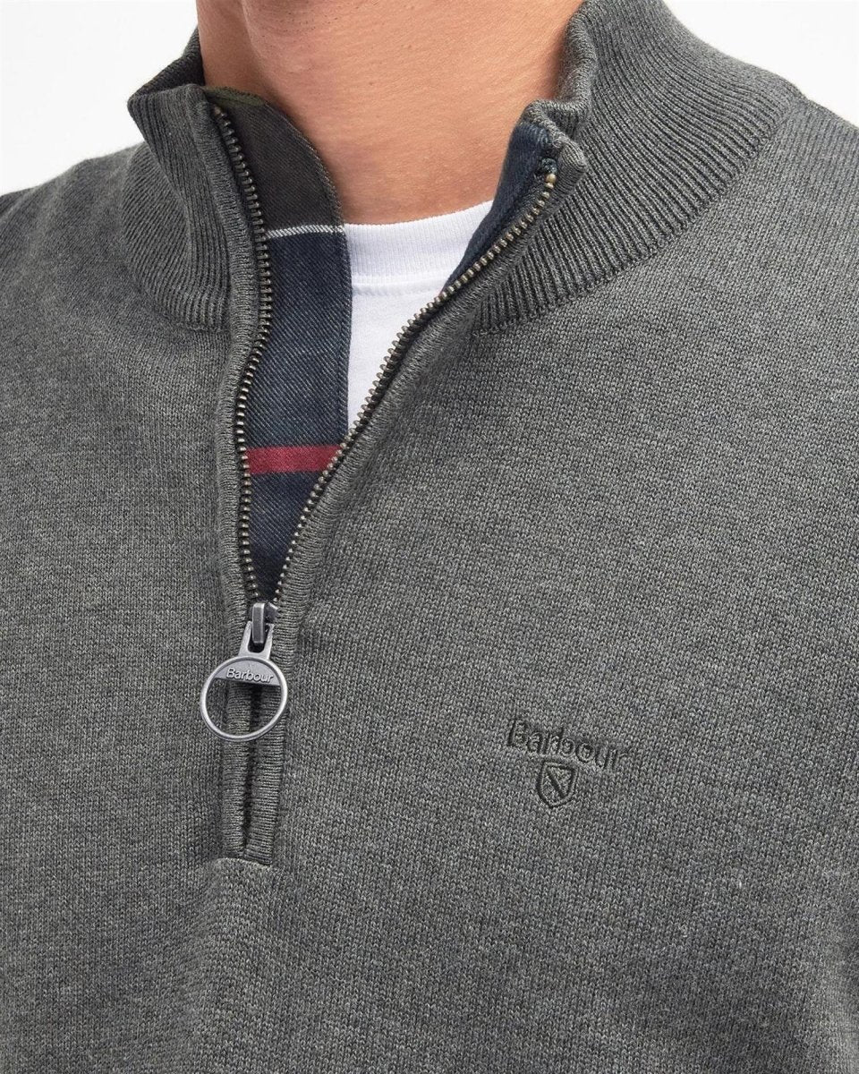Barbour Cotton Half Zip - Mandy
