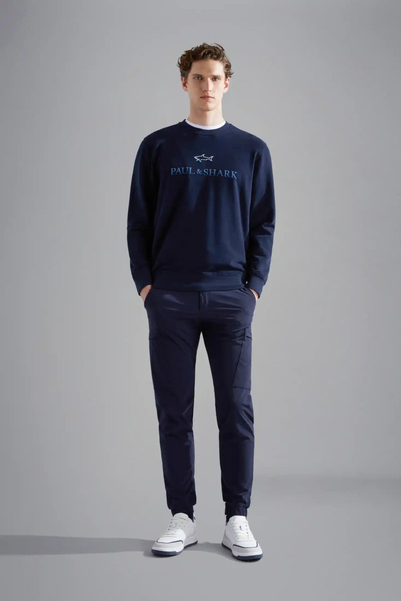 Paul & Shark Cotton Sweatshirt with printed - Mandy