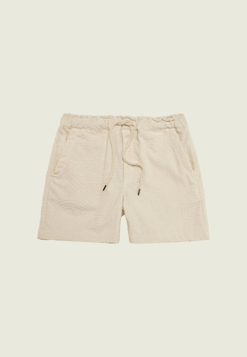 OAS Cream Golconda Shorts - Mandy