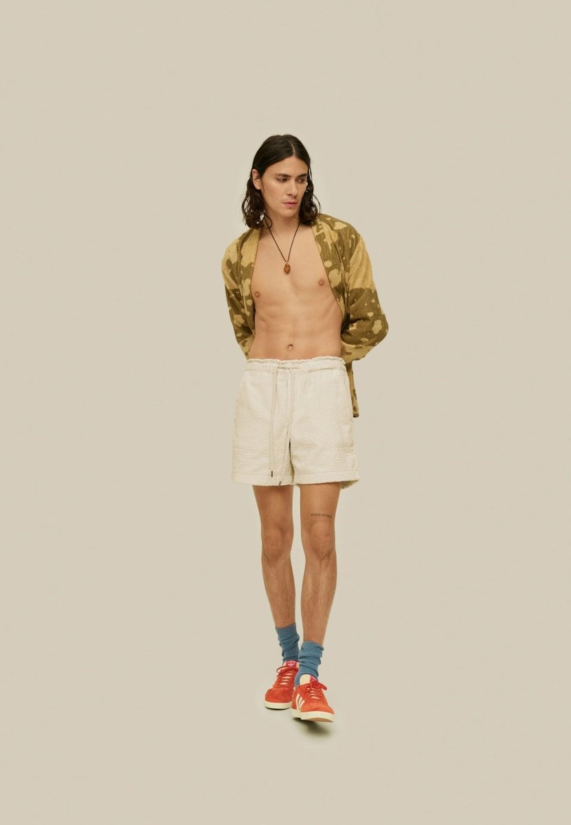 OAS Cream Golconda Shorts - Mandy