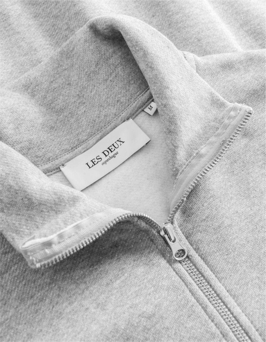 Les Deux Crew halfzip sweathshirt - Mandy