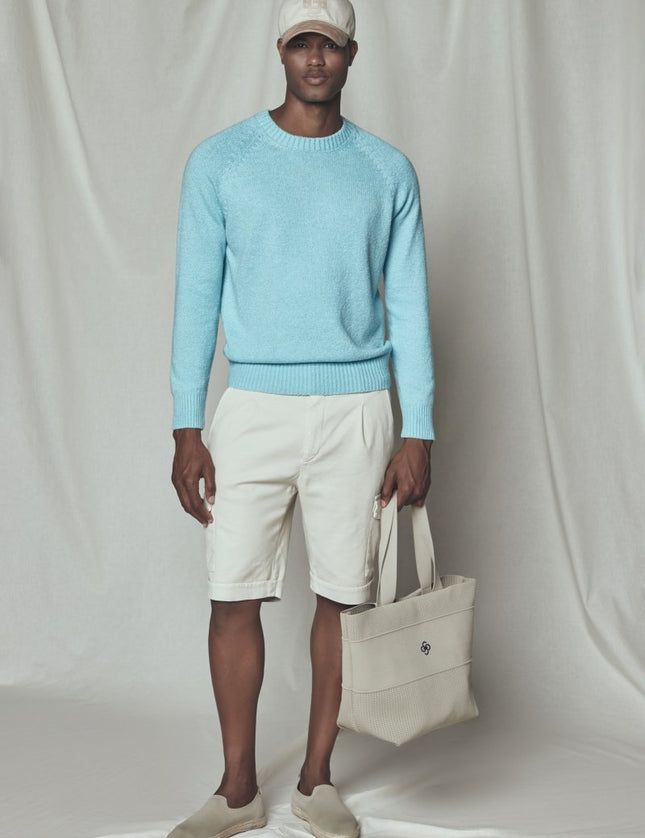 Gran Sasso Crew Long Sleeve i 100% bomull - Mandy