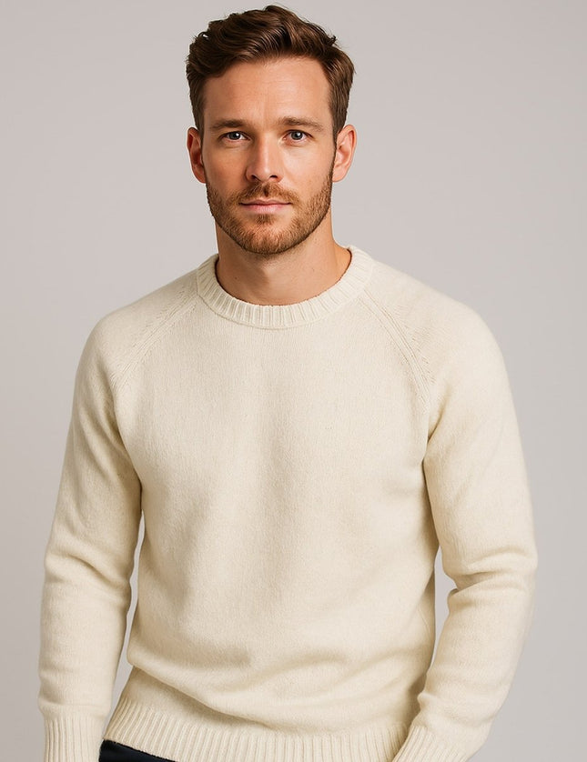 Gran Sasso Crew Long Sleeve i 100% bomull - Mandy