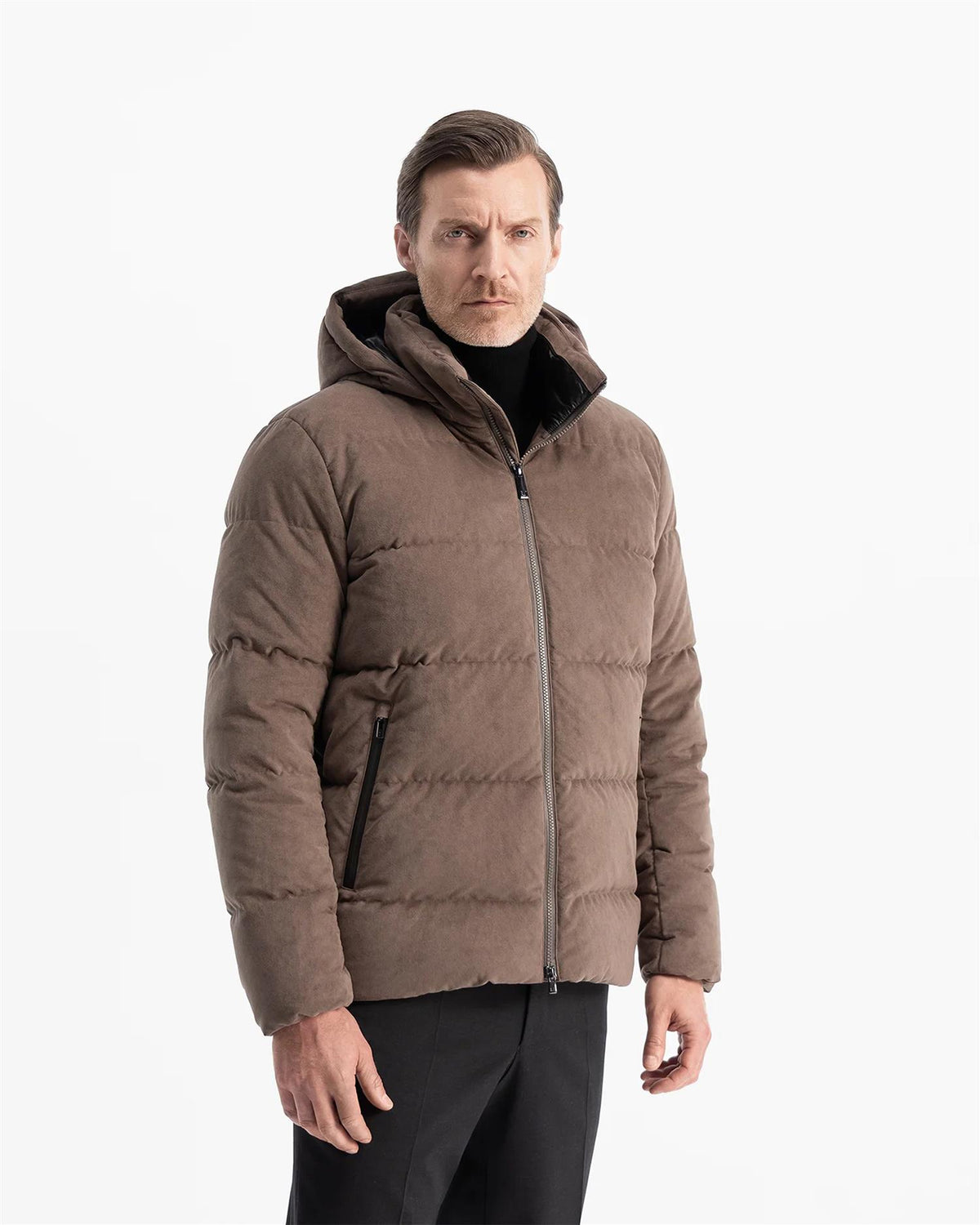 Concord Jacket NeoSuede – Sand