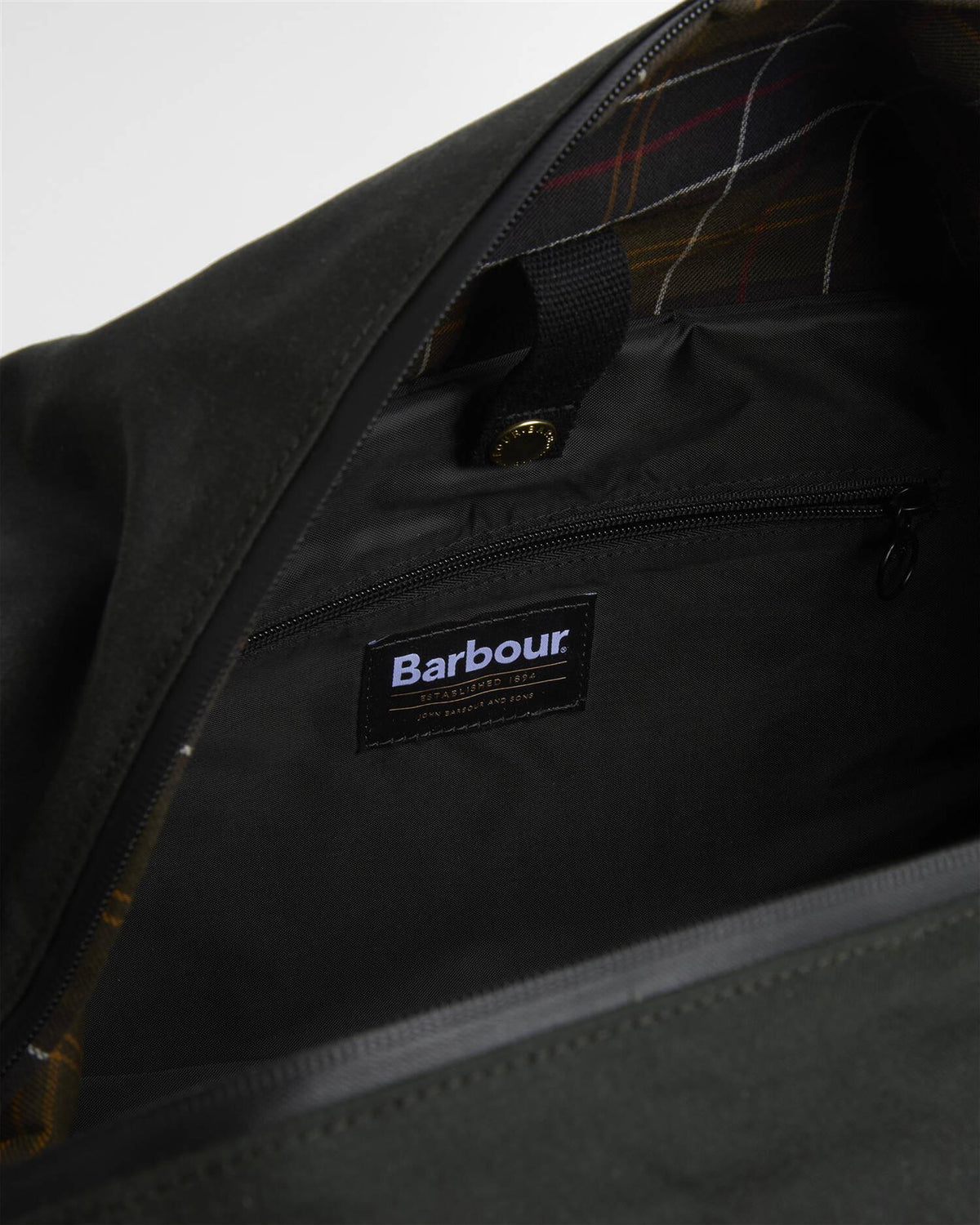 Field Waxed Holdall – Sage
