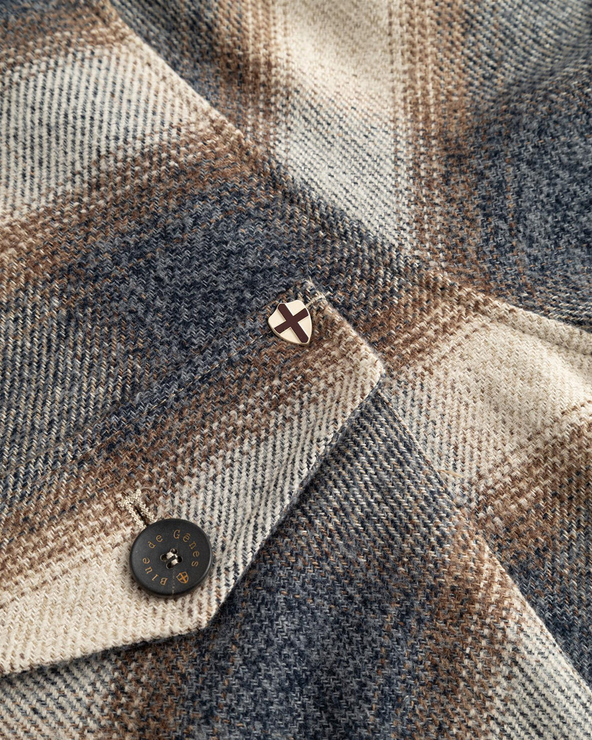 BGyodo Check Overshirt – Grey Check