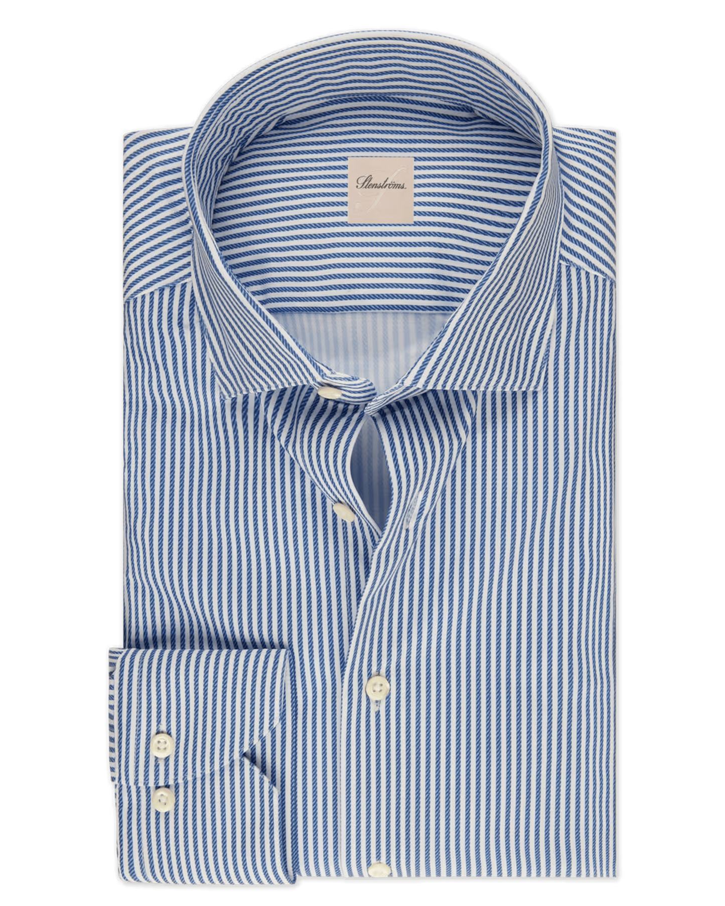 Dark blue Striped Active Stretch Shirt