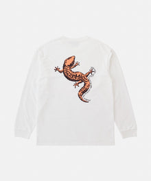 Gecko L/S Tee White