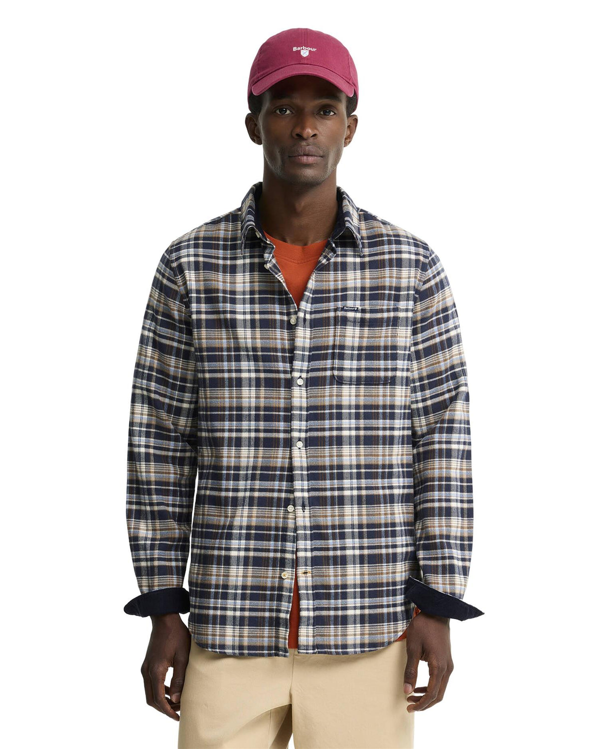 Northfell Tailored Long-Sleeved Shirt – Navy