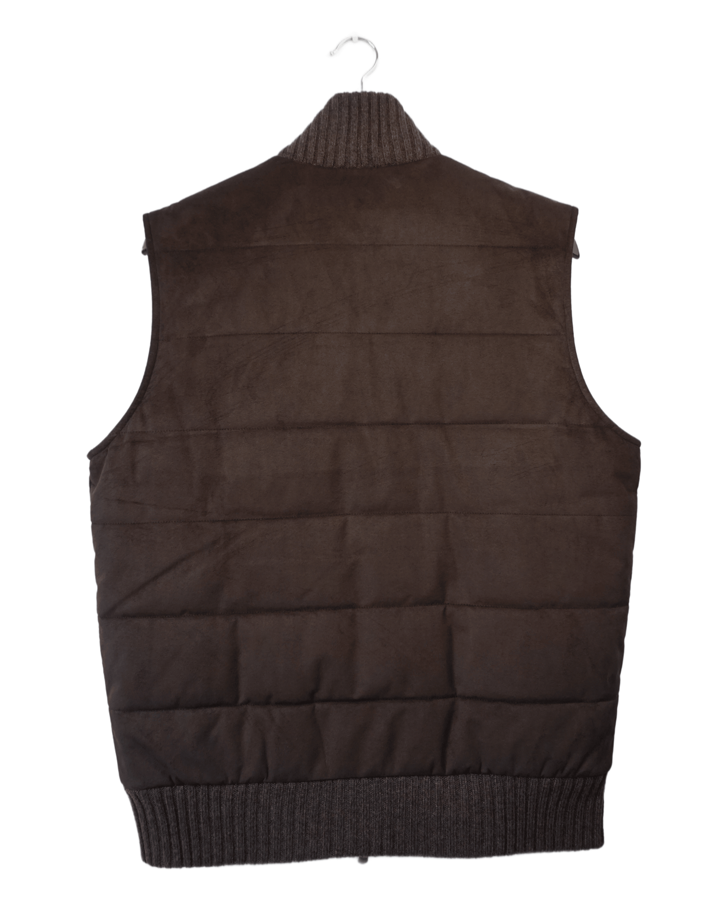 Vest Alcantara - Dark Brown
