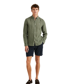 Douglas Linen Shirt-Classic Fit