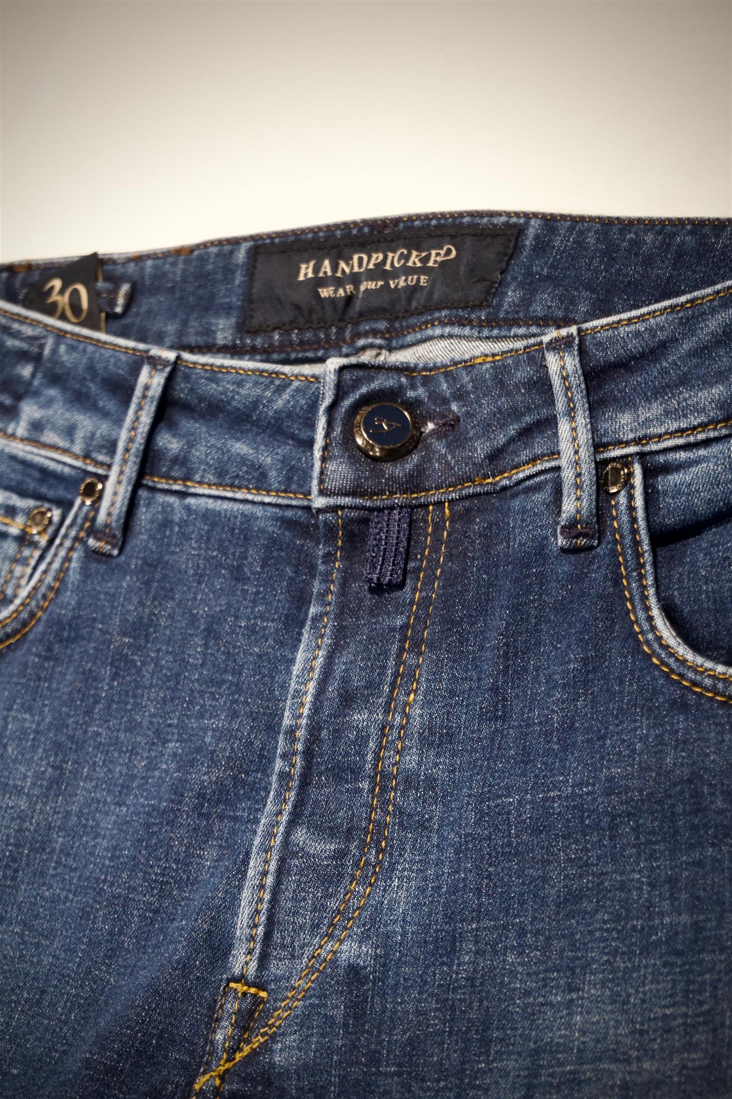 Ravello 5-pocket Jeans 6441 - Medium Dark Wash