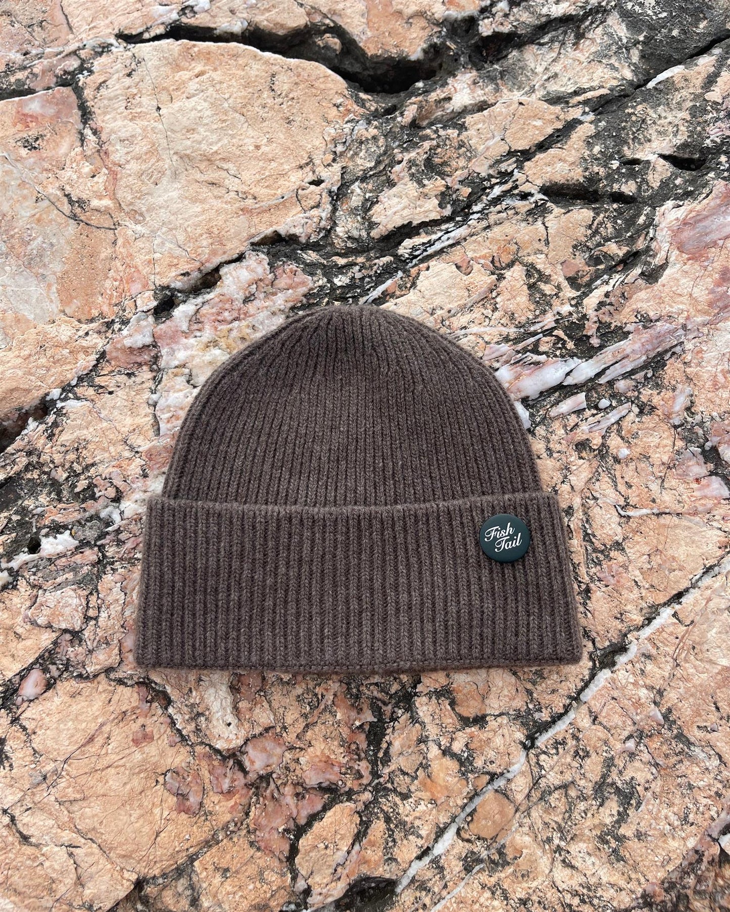 Fishtail Marina Beanie - Brown