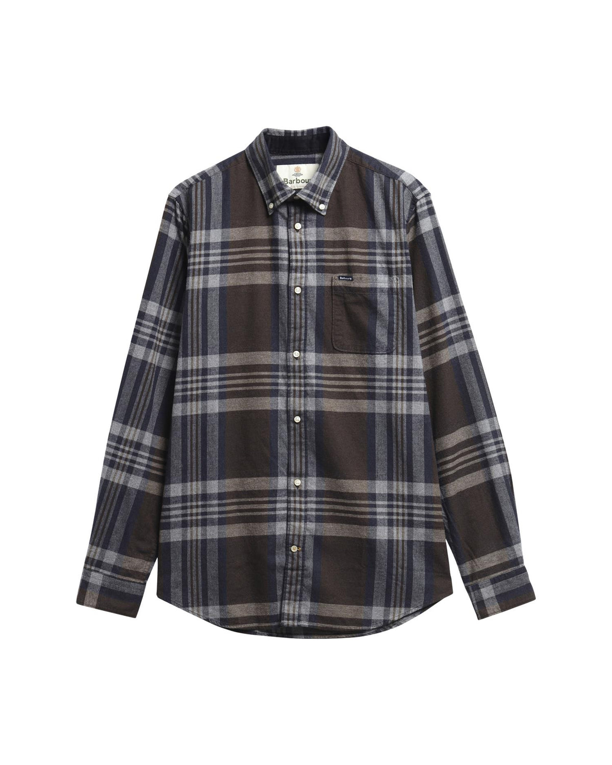 Dovedale Tailored Long-Sleeved Shirt - Dark Sand