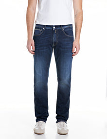 Grover Straight Fit Jeans – Dark Blue