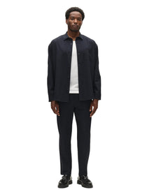 GABjens Over Rubin LS Overshirt – Blue Black