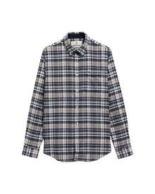 Northfell Tailored Long-Sleeved Shirt – Navy