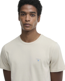 Barbour Tartan Sports T-Shirt – Beige