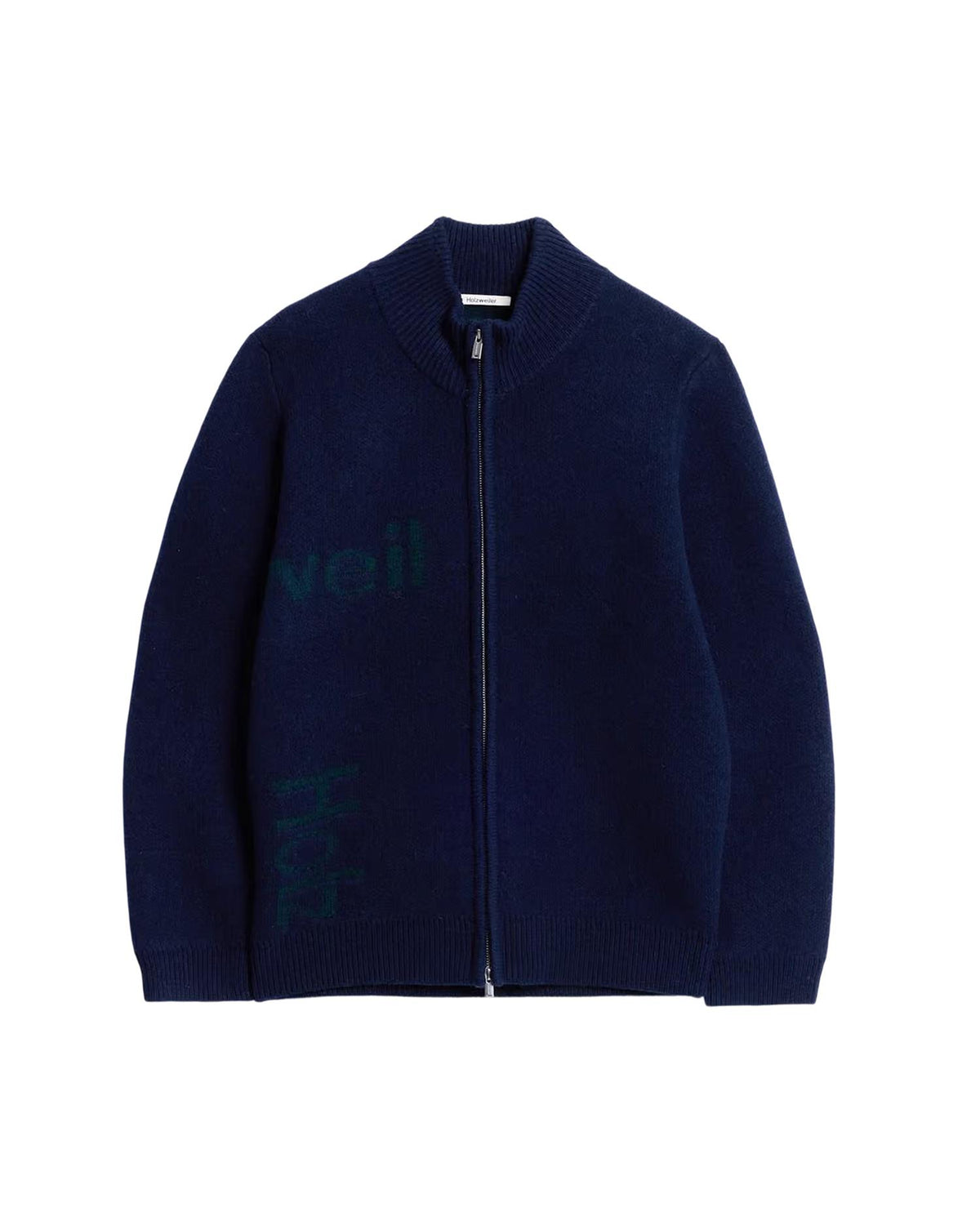 Haza Logo Zip Cardigan