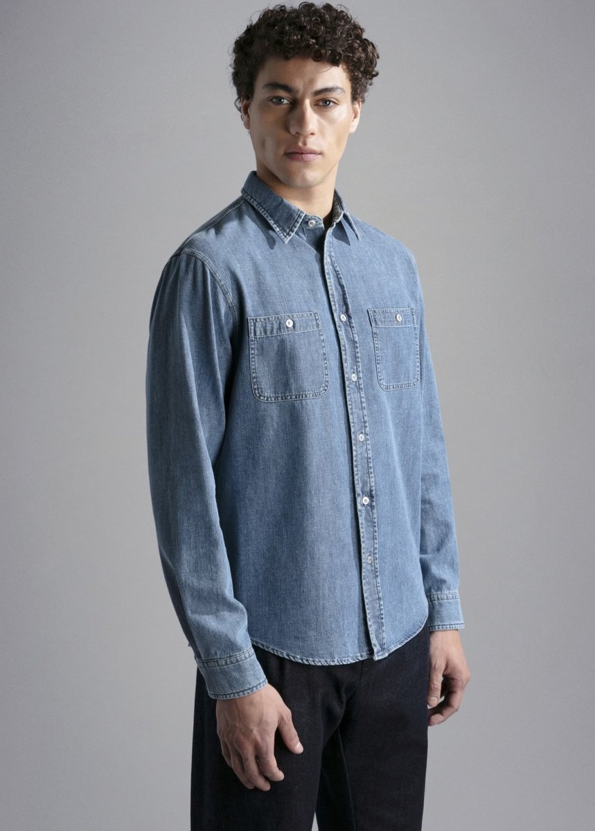 Paul & Shark Denim Overshirt - Mandy