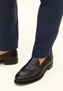 Oscar Jacobson Denz Slim Fit Linen Trousers - Dressbukse - Mandy