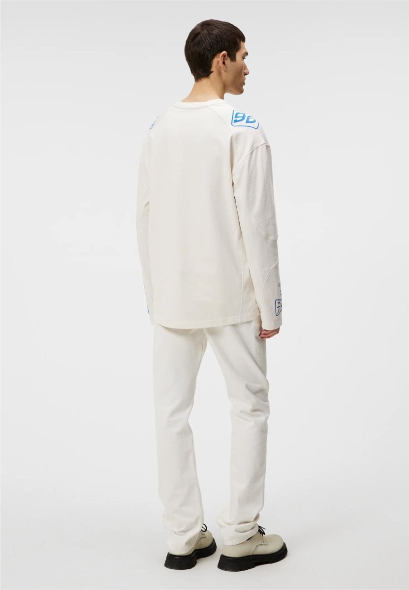 J.Lindeberg Derk Longsleeve Moto Tee - Mandy