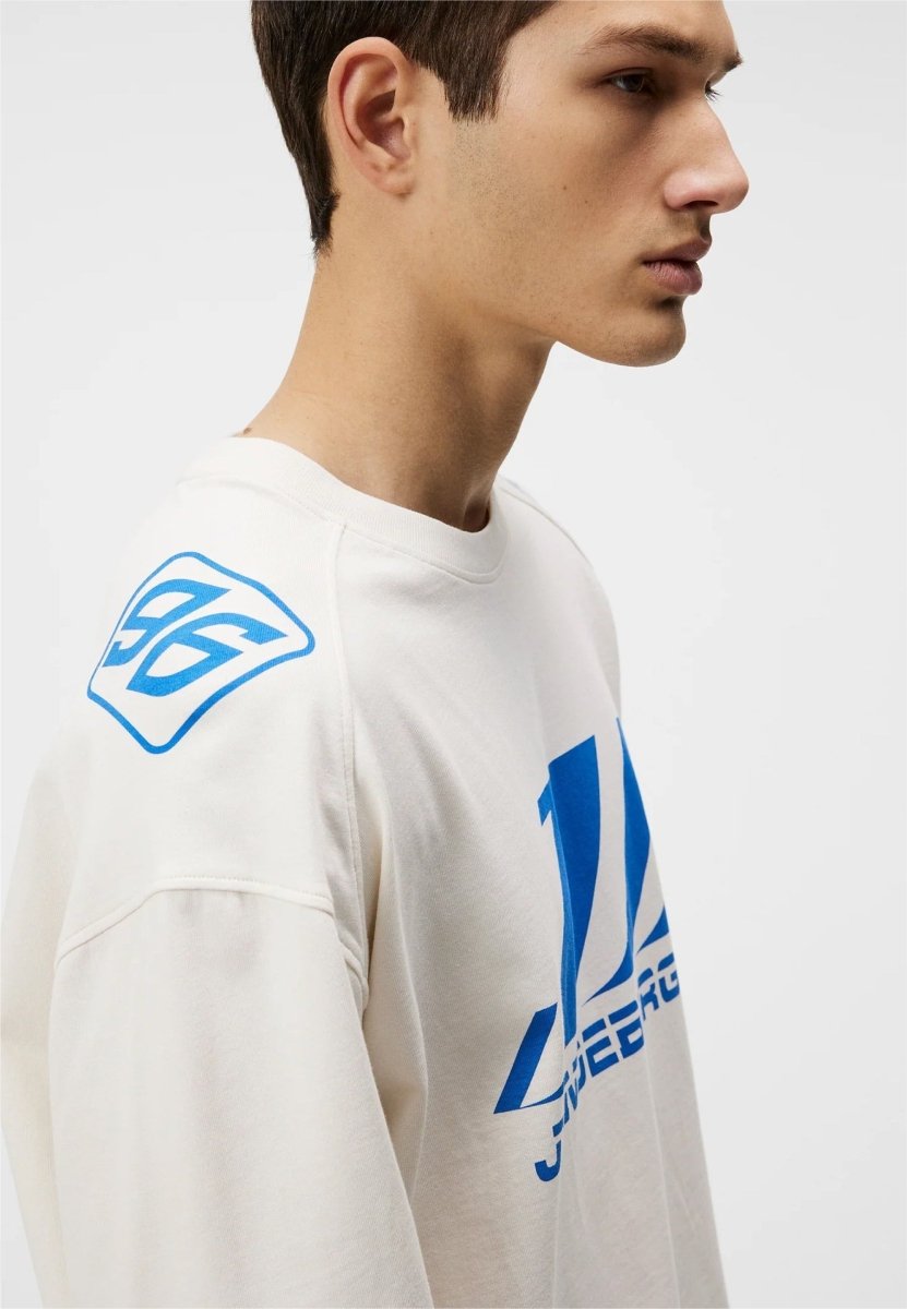 J.Lindeberg Derk Longsleeve Moto Tee - Mandy