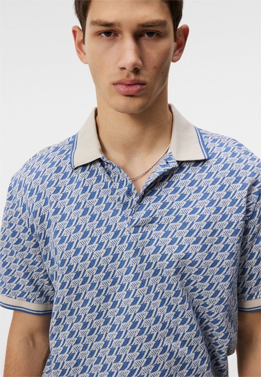 J.Lindeberg Devon Jacquard Polo - Mandy