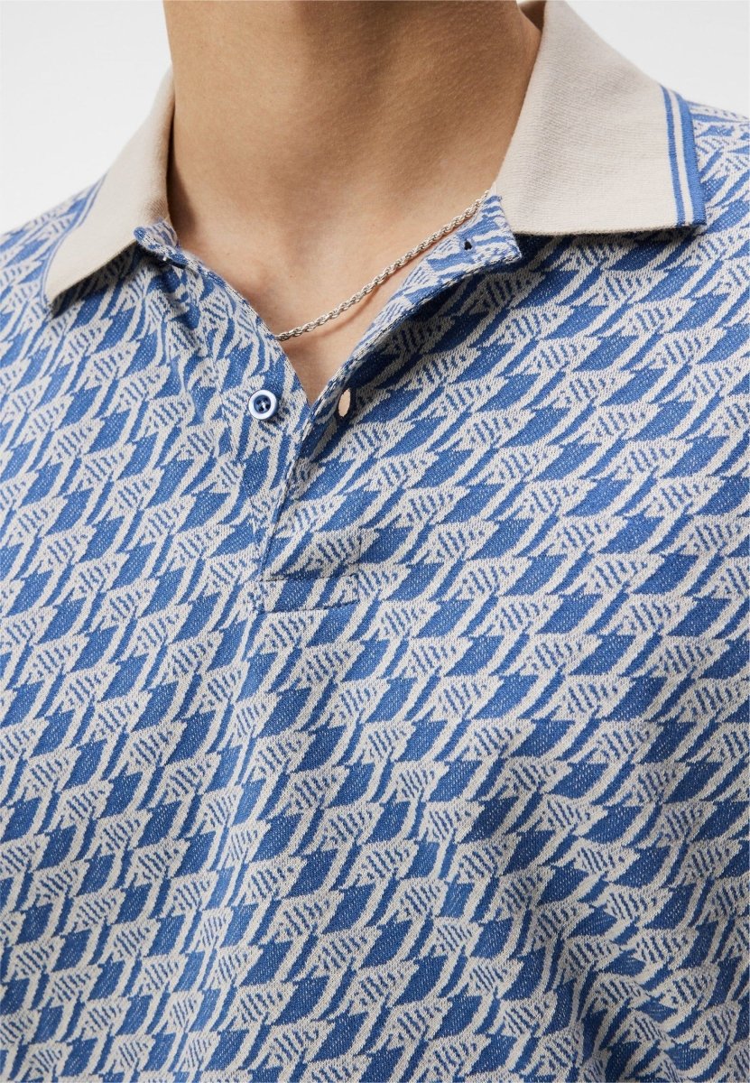 J.Lindeberg Devon Jacquard Polo - Mandy