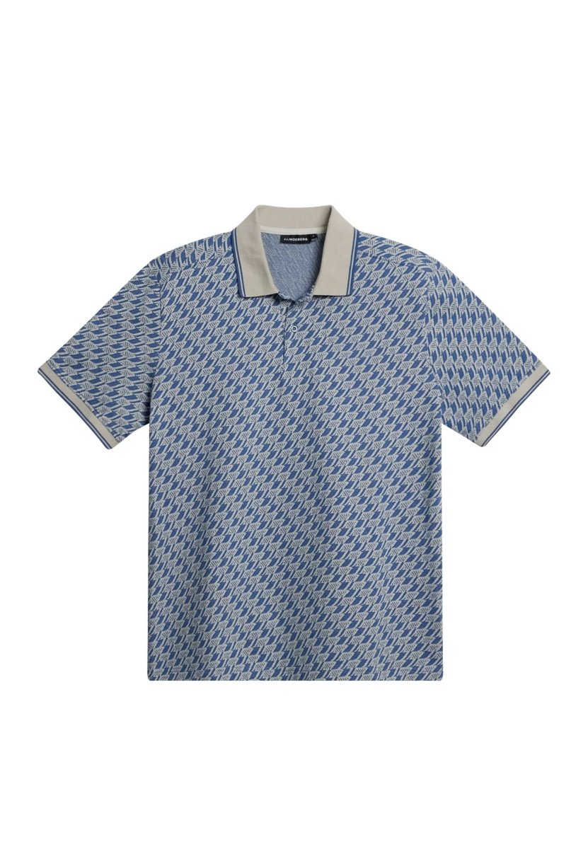 J.Lindeberg Devon Jacquard Polo - Mandy