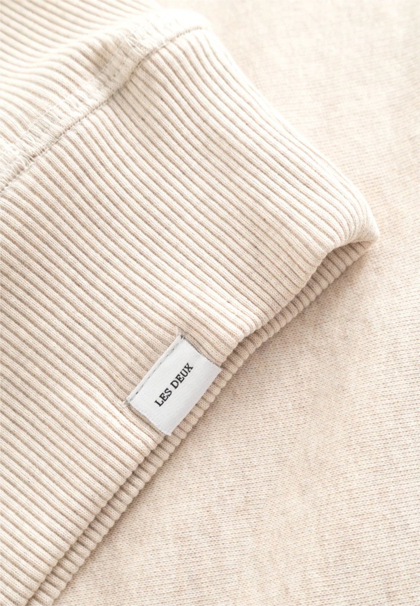 Les Deux Dexter Half - Zip Sweatshirt - Mandy