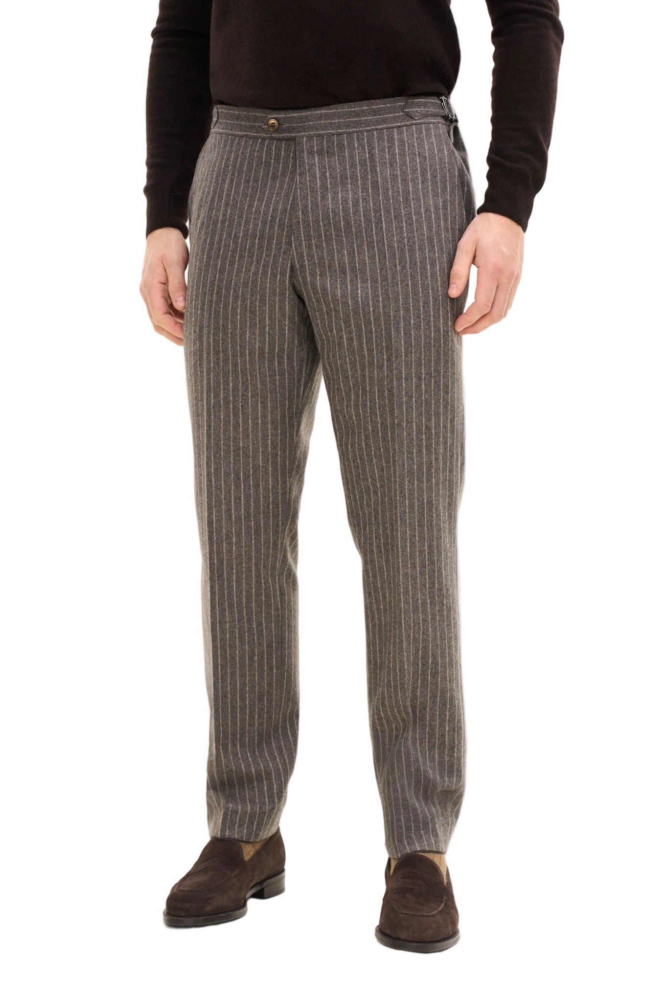 Dandy Side Adjuster Trousers Hazelnut Brown