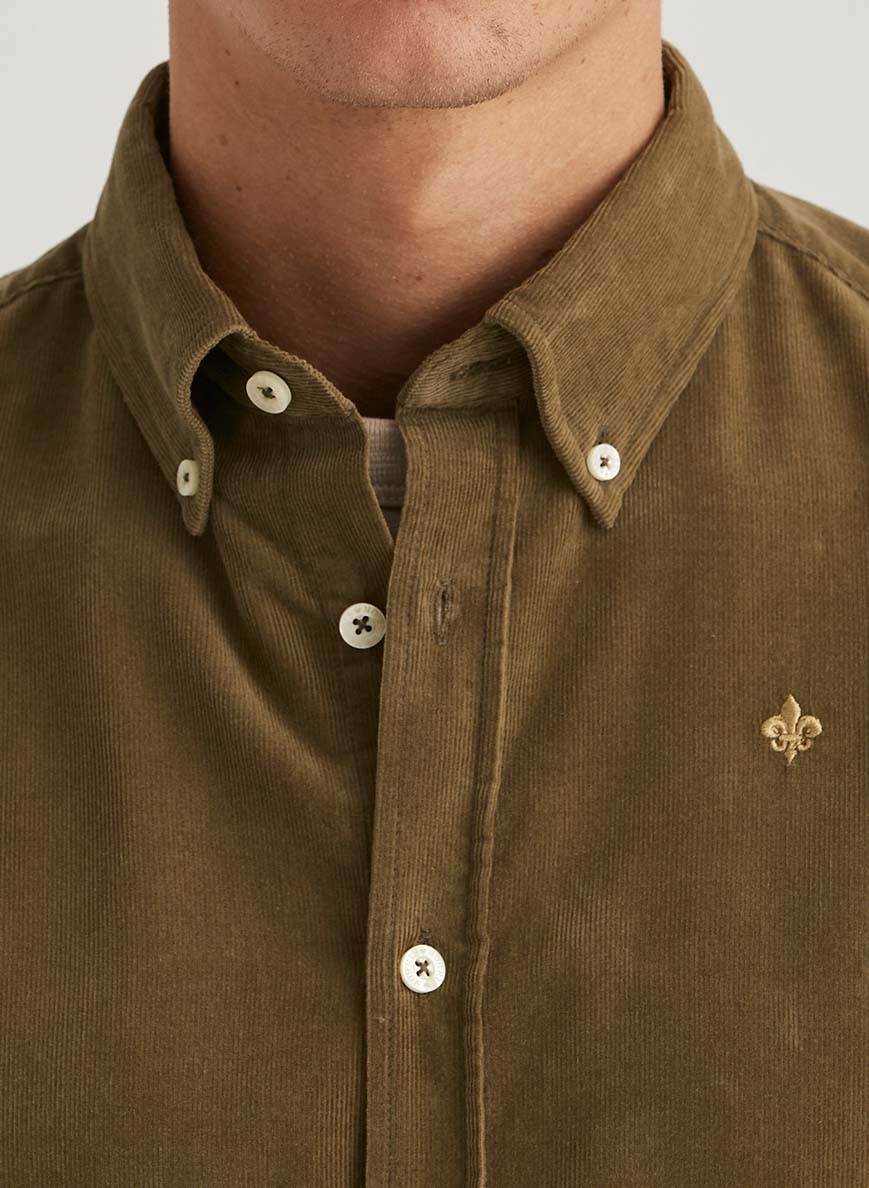 Morris Stockholm Douglas cord shirt - Mandy