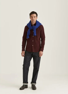 Morris Stockholm Douglas Cord Shirt Slim Fit - Mandy