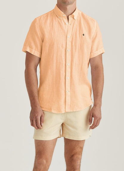 Morris Stockholm Douglas Linen SS - Mandy