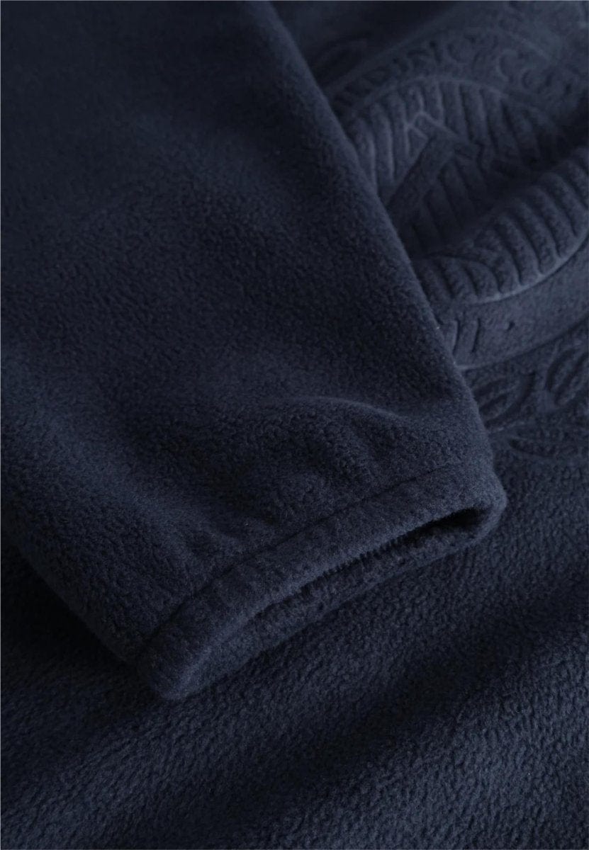 Les Deux Duke fleece halfzip sweatshirt - Mandy