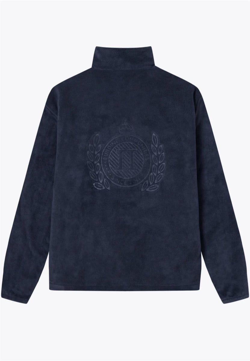 Les Deux Duke fleece halfzip sweatshirt - Mandy