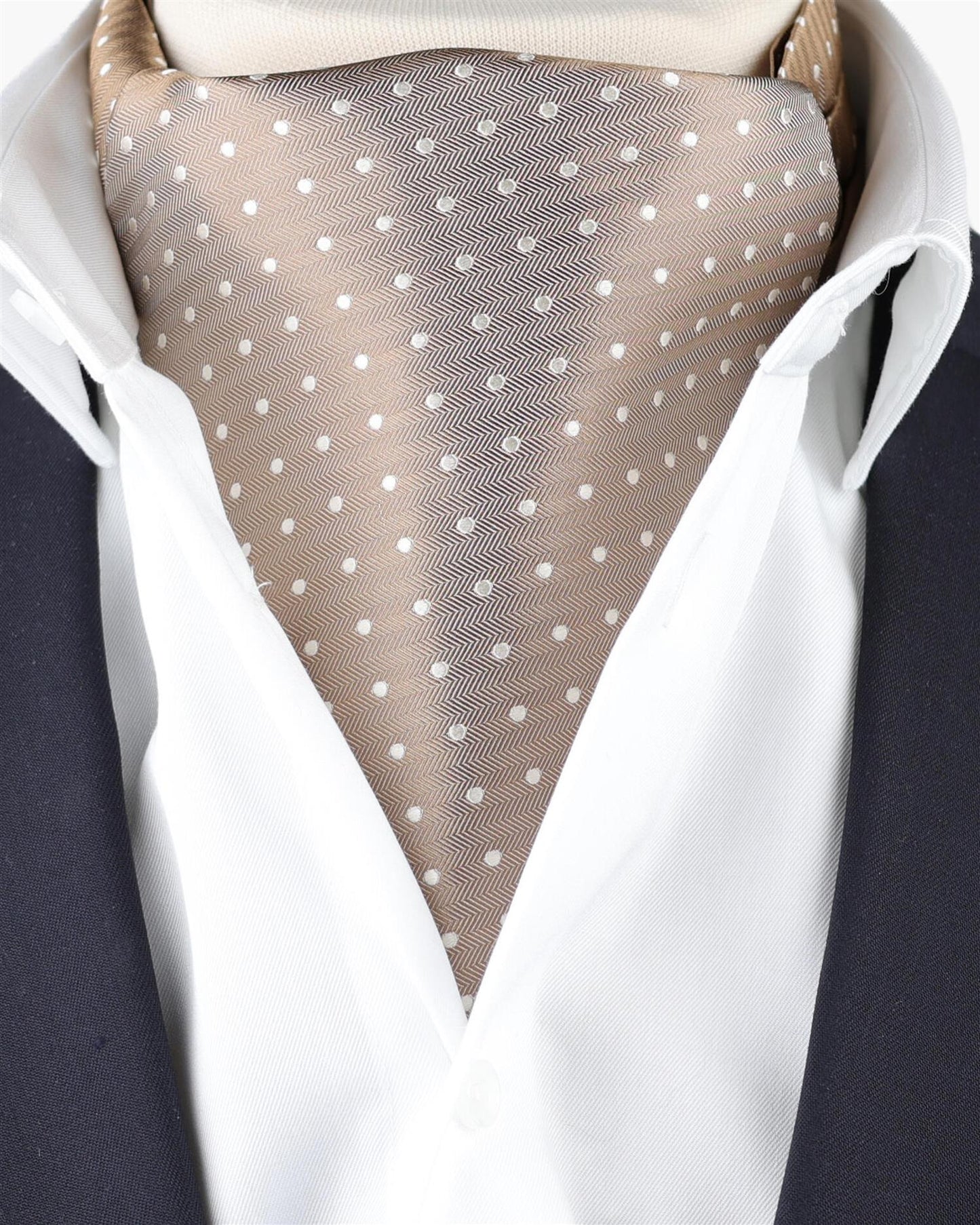 NOHR Carlos Polkadot Silk Ascot
