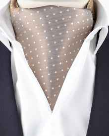 NOHR Carlos Polkadot Silk Ascot