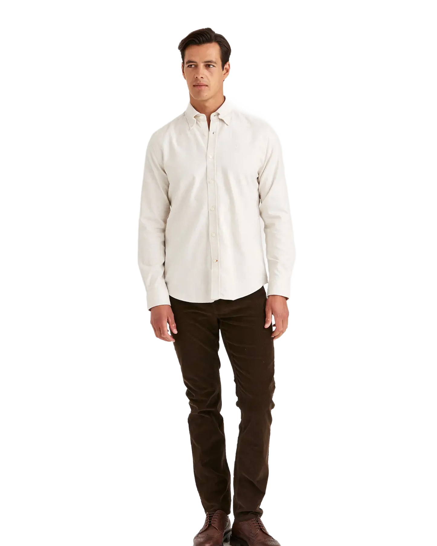 Twill Flannel shirt slim
