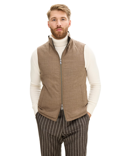 Vendbar Vattert Flanell Vest