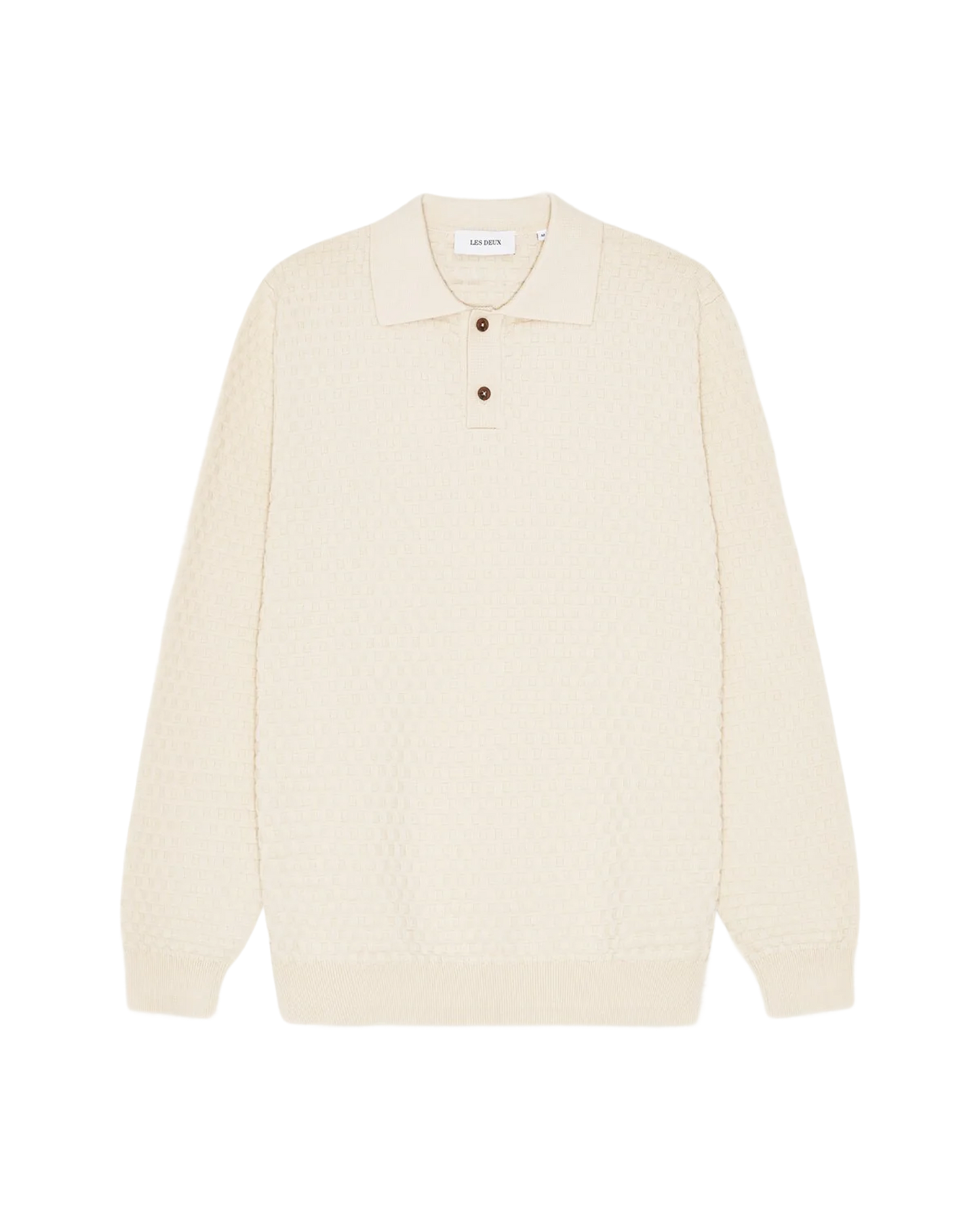 Billy Weave Knitted LS Polo