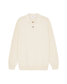 Billy Weave Knitted LS Polo