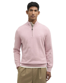 Cotton Quarter-Zip Jumper