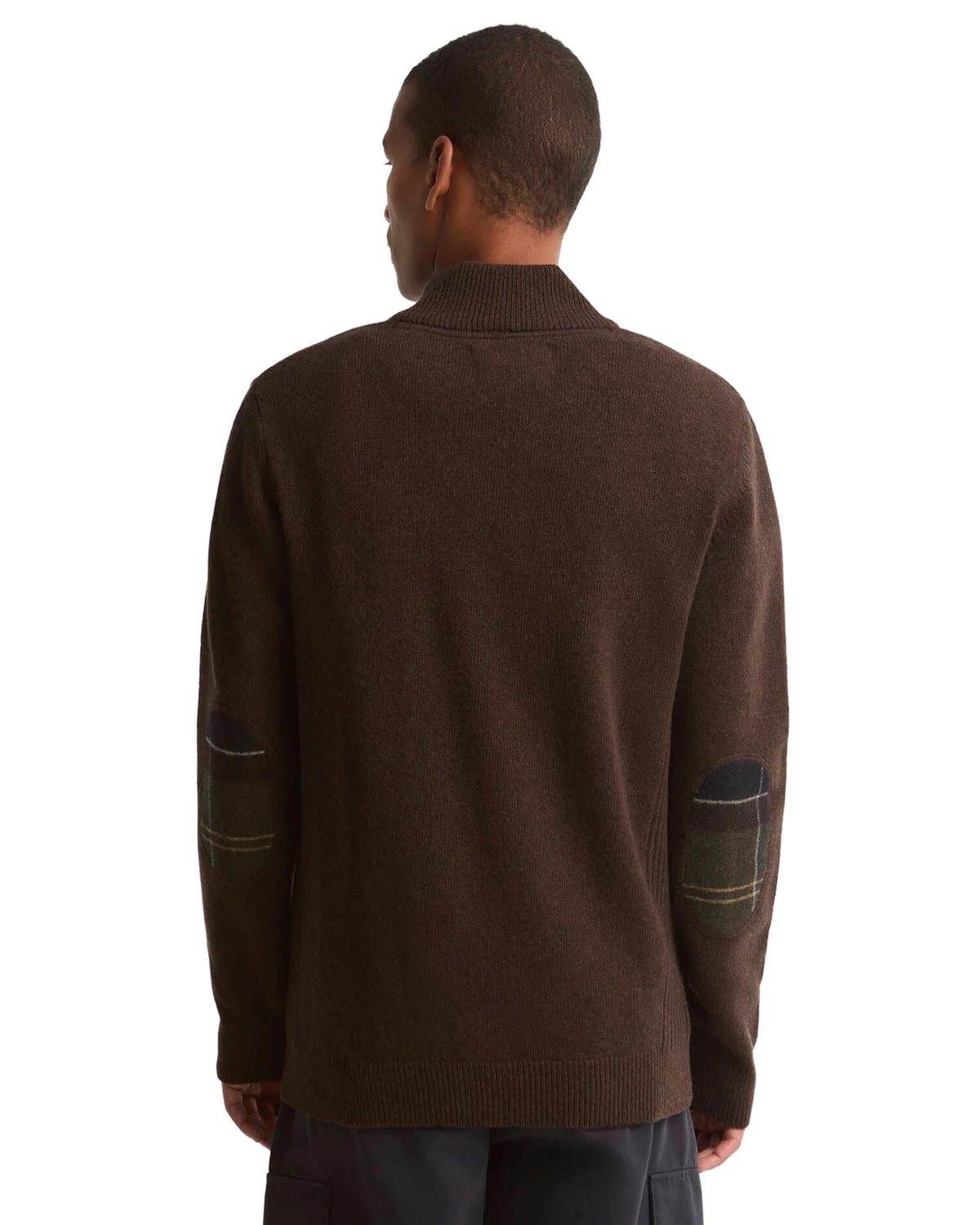 Holden Quarter-Zip Jumper – Dark Oak