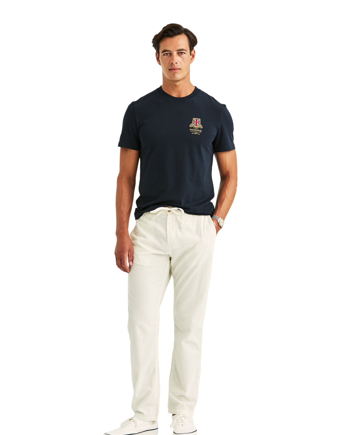Fenix Summer Cord Trouser - Off-white