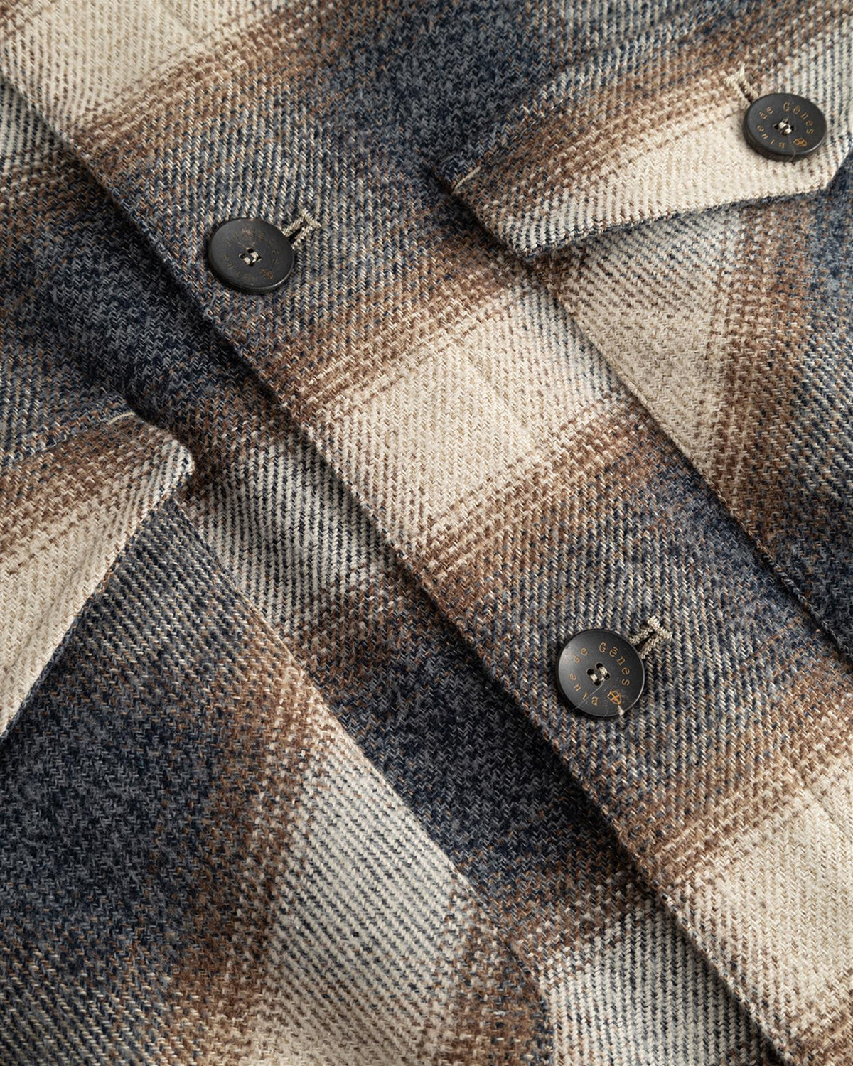 BGyodo Check Overshirt – Grey Check